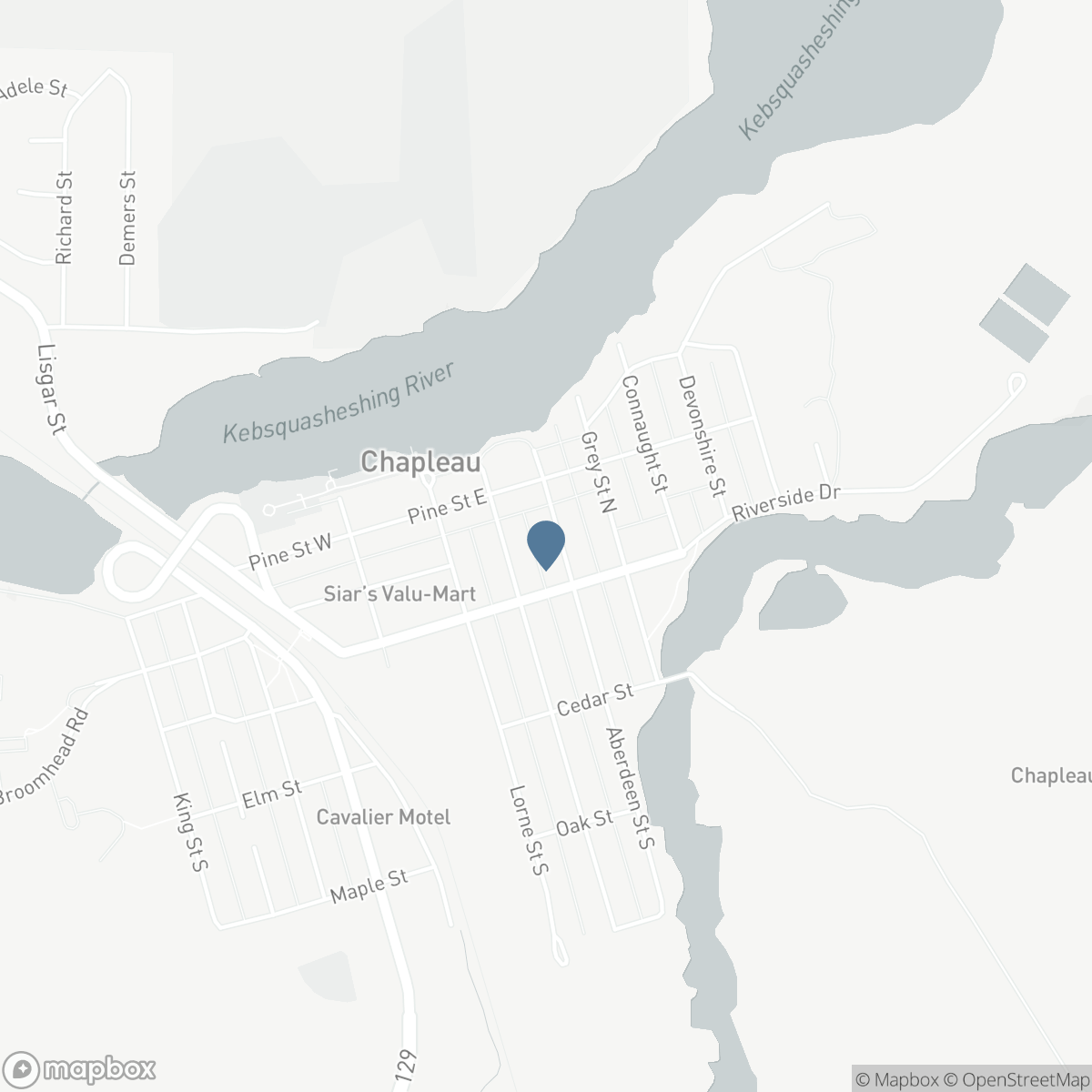 21 ABERDEEN ST N, Chapleau, Ontario P0M 1K0
